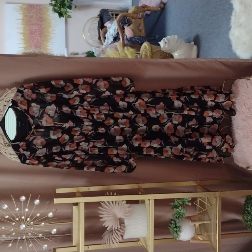 Who What Wear midi dress